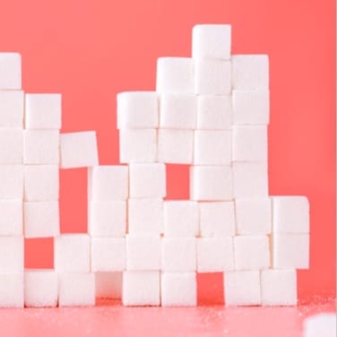 Image of
      multiple stacked sugar cubes